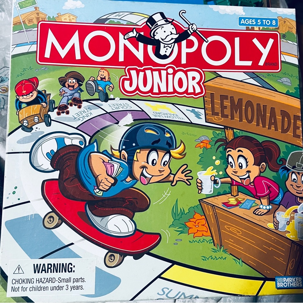 Monopoly Junior Board Game 1999